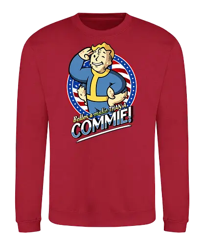 Better a Mutie - fallout, gaming, vault, boy - Sweatshirt