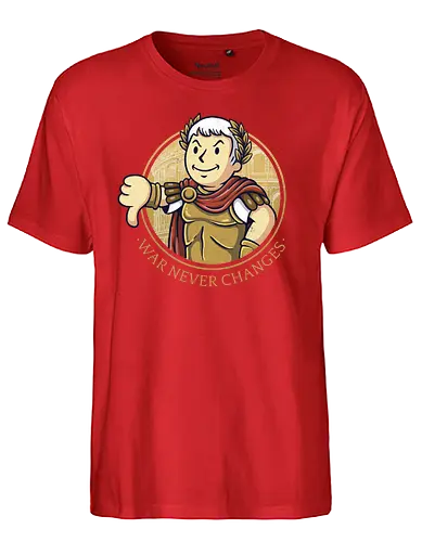 Emperor Boy - vault, roman empire, caesar, fallout, gaming - Fairtrade T-Shirt