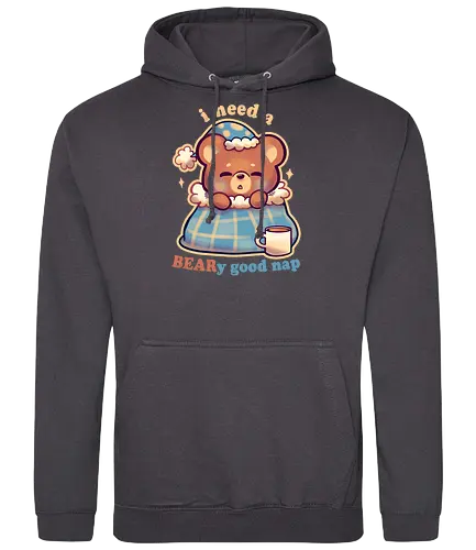 Beary Good Nap - bär, nap, schlafen, bear - Standard Hoodie