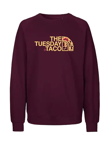Taco Tuesday - mashup, north, taco, fastfood - Fairtrade Sweatshirt