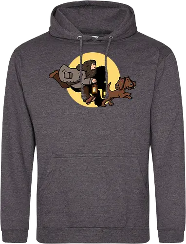 The Adventures of Rubeus - mashup, comic, tim, witchcraft, magic - Standard Hoodie
