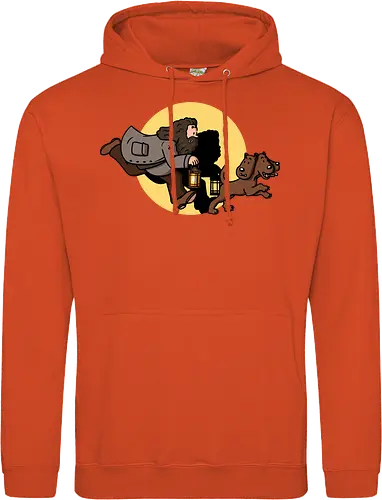 The Adventures of Rubeus - mashup, comic, tim, witchcraft, magic - Standard Hoodie