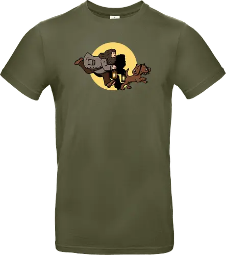 The Adventures of Rubeus - mashup, comic, tim, witchcraft, magic - Standard T-Shirt