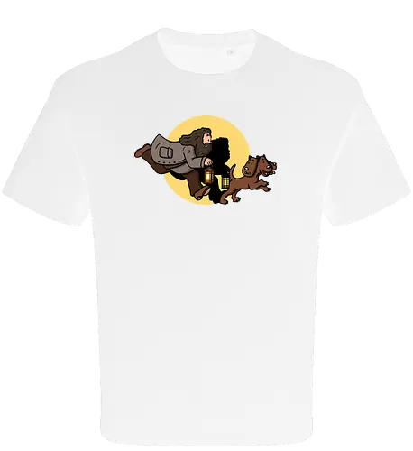 The Adventures of Rubeus - mashup, comic, tim, witchcraft, magic - Oversize T-Shirt