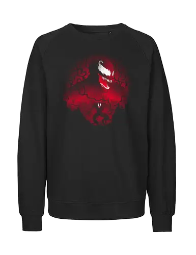 Red symbiote landscape - Symbioteous - Fairtrade Sweatshirt