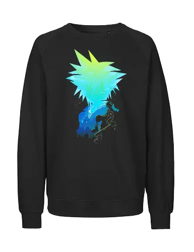The key - Kingdom, Hrts - Fairtrade Sweatshirt