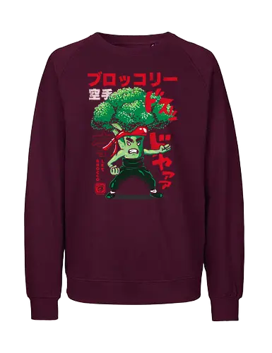 Brocco Lee Karate - Broccoli, Bruce - Fairtrade Sweatshirt