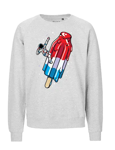 USA Popsicle Astronaut - Space - Fairtrade Sweatshirt