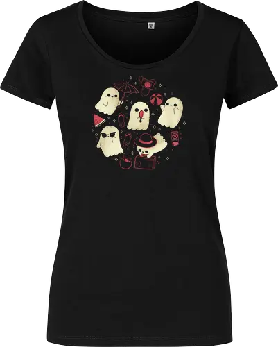Creepy Kawaii Summer Ghosts