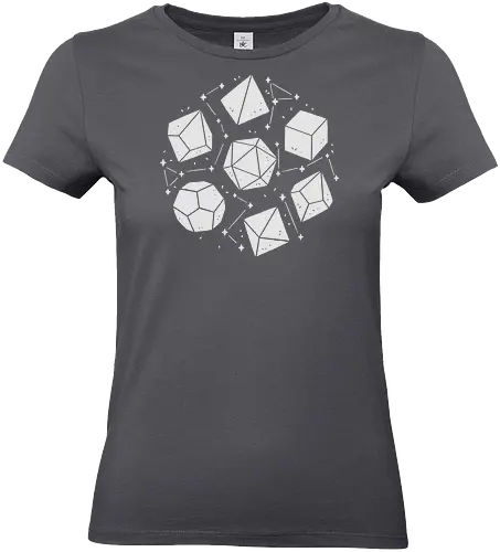 Galaxy Pen and Paper Dice - Space, RPG - Standard T-Shirt (Frauen)