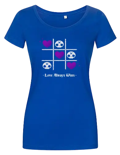 Love Always Wins Creepy Cute Skull