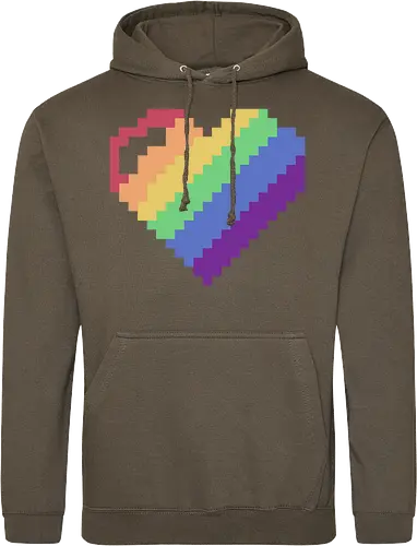 Rainbow Pixel Heart Game