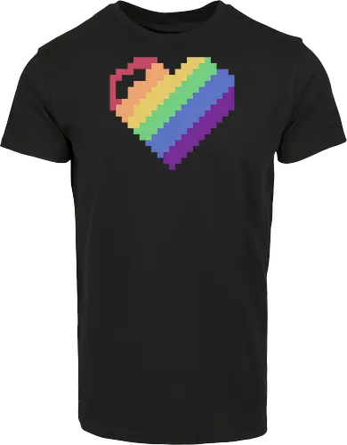 Rainbow Pixel Heart Game