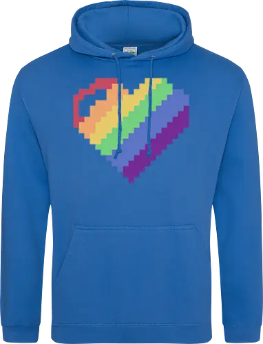 Rainbow Pixel Heart Game