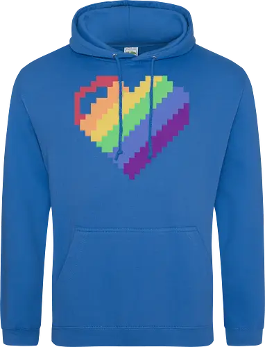 Rainbow Pixel Heart Game