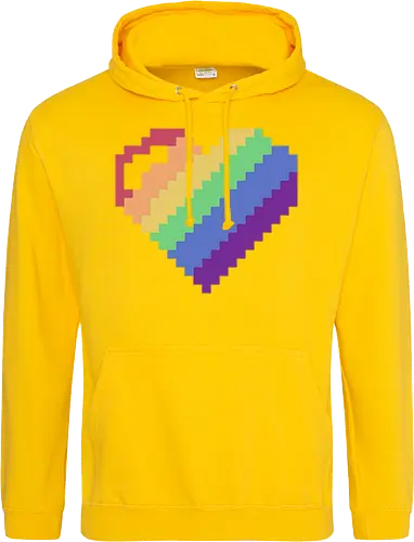 Rainbow Pixel Heart Game