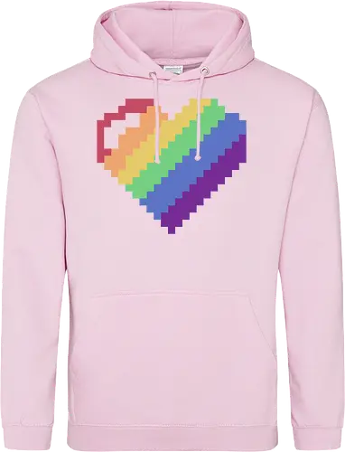 Rainbow Pixel Heart Game