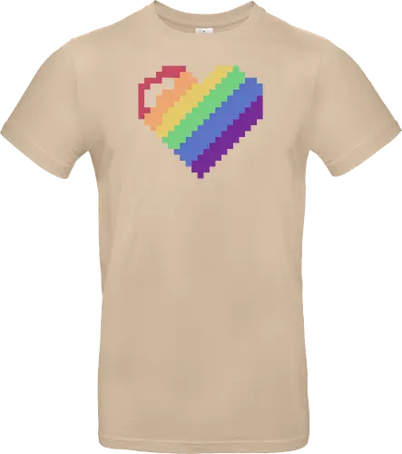 Rainbow Pixel Heart Game