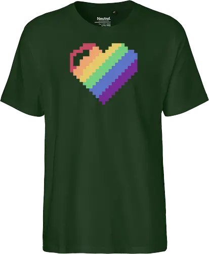 Rainbow Pixel Heart Game