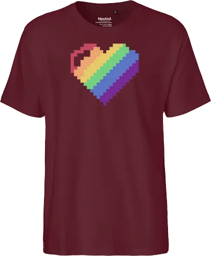 Rainbow Pixel Heart Game