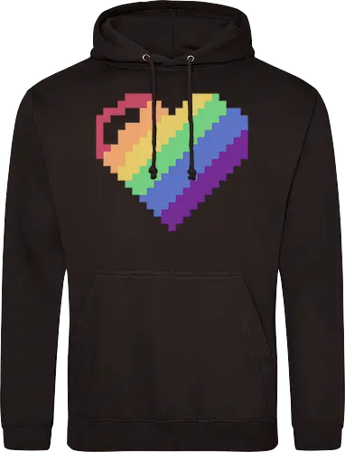 Rainbow Pixel Heart Game