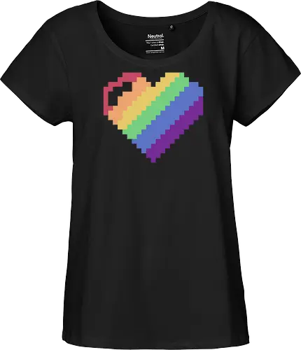 Rainbow Pixel Heart Game