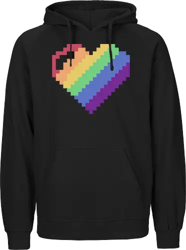 Rainbow Pixel Heart Game