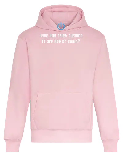 Have you tried turning it off and ... - it, serien, admin, geek, nerd, shirt, tshirt - Heavyweight Hoodie
