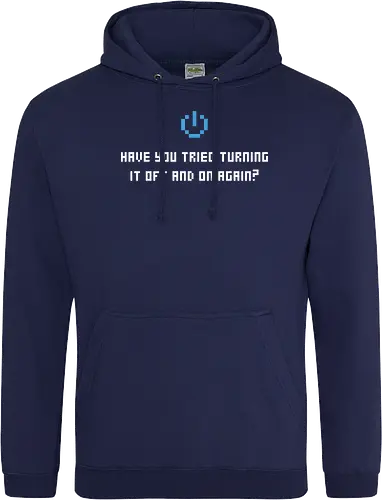 Have you tried turning it off and ...