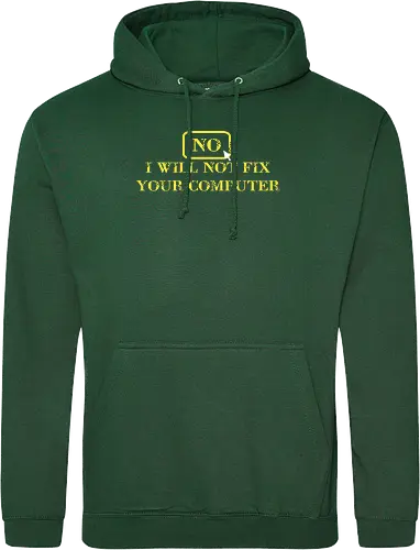 No, I will not fix