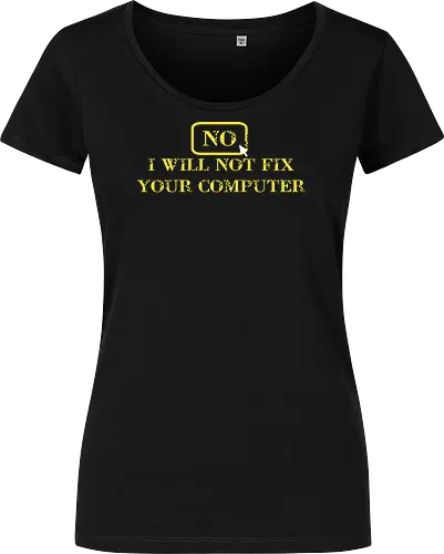 No, I will not fix