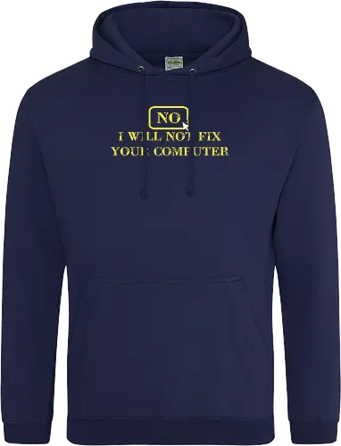 No, I will not fix