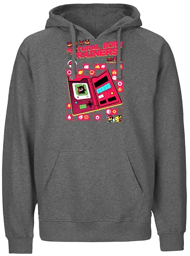 Natural Born Trainers - pocket, monster, starter, gaming - Fairtrade Hoodie
