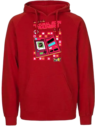 Natural Born Trainers - pocket, monster, starter, gaming - Fairtrade Hoodie