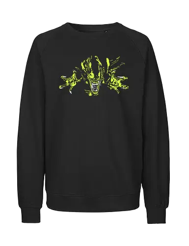 Alien Crush - alien, retro, movie - Fairtrade Sweatshirt