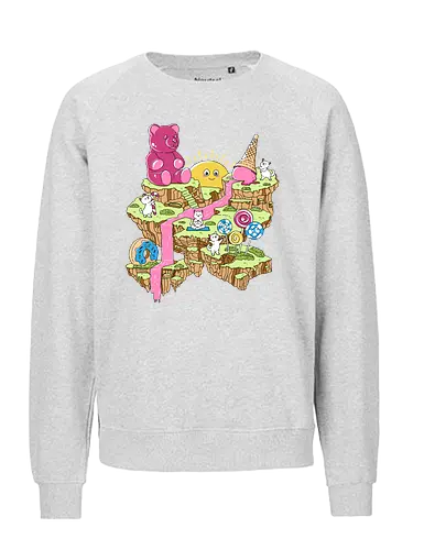 Sweet Wonderland - sweets, süßes, süßigkeit, sugar - Fairtrade Sweatshirt