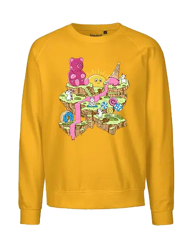 Sweet Wonderland - sweets, süßes, süßigkeit, sugar - Fairtrade Sweatshirt