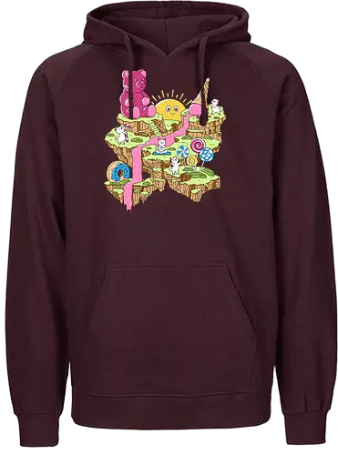 Sweet Wonderland - sweets, süßes, süßigkeit, sugar - Fairtrade Hoodie