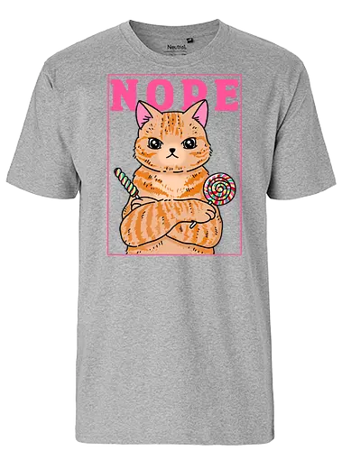 All the Candy is mine - nope, cat, katze, kitty - Fairtrade T-Shirt