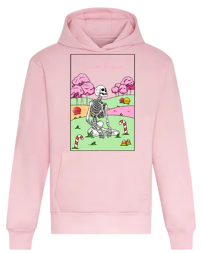 Sweet Dream - skelett, skeleton, sweets, süßigkeit - Heavyweight Hoodie