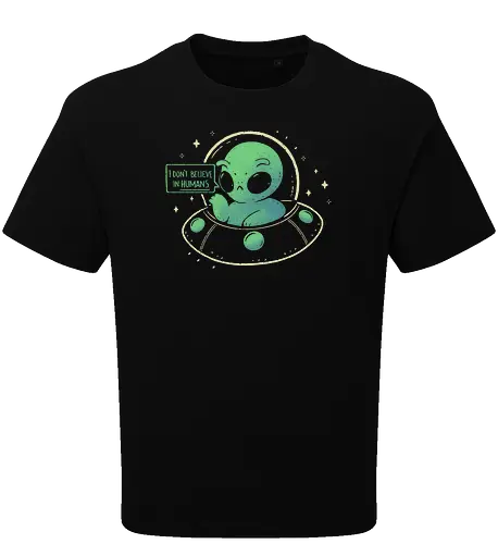 Aliens don't believe in Humans