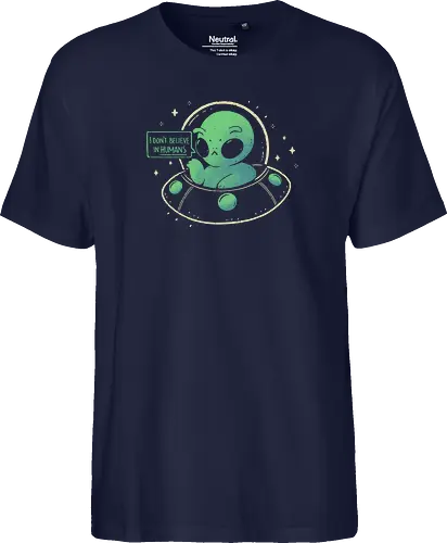 Aliens don't believe in Humans