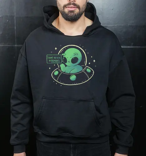 Aliens don't believe in Humans