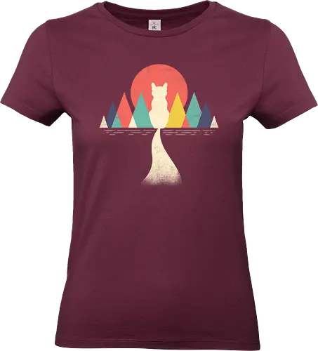 Abstract Catstract - abstrakt, cat, katze, art, kunst - Standard T-Shirt (Frauen)