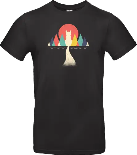 Abstract Catstract - abstrakt, cat, katze, art, kunst - Standard T-Shirt