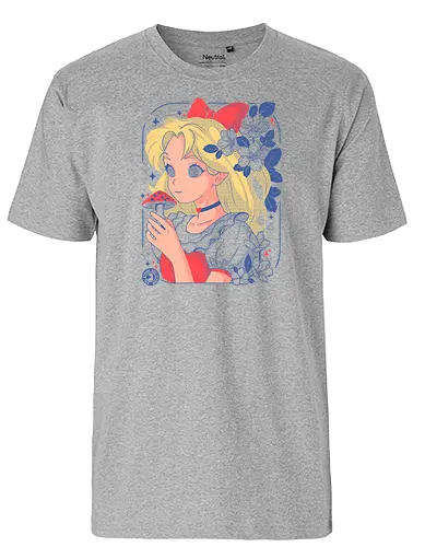 Wonderland - alice, wunderland, tee, t - Fairtrade T-Shirt