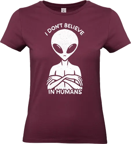 I don't believe in Humans