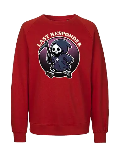 Last Responder - skelett, skeleton, sensenmann, rper - Fairtrade Sweatshirt
