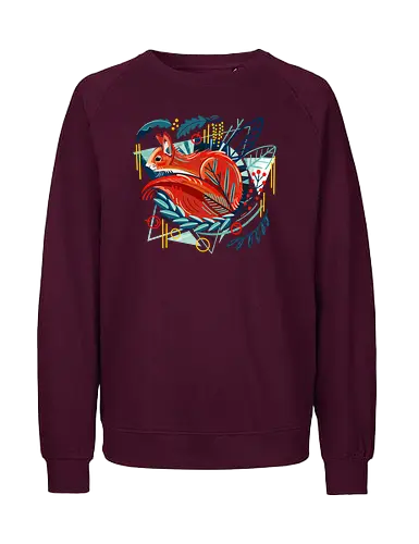 Eichhörnchen - eichhörnchen, squirrel, nature - Fairtrade Sweatshirt