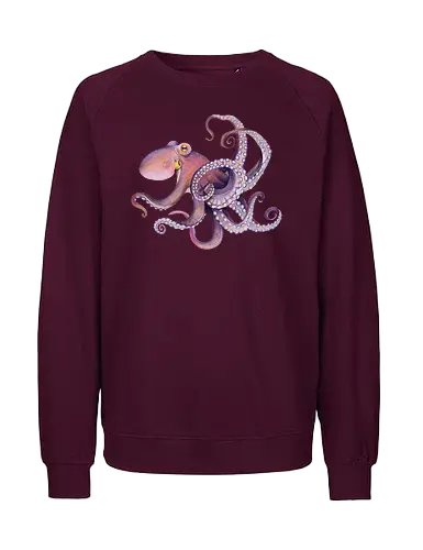 Oktopus - octopus, oktopus, kraken - Fairtrade Sweatshirt